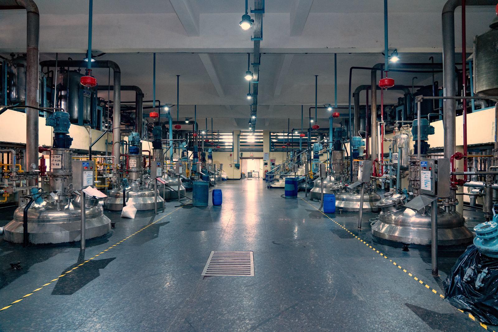 Reactor hall at a Symbio manufacturing facility