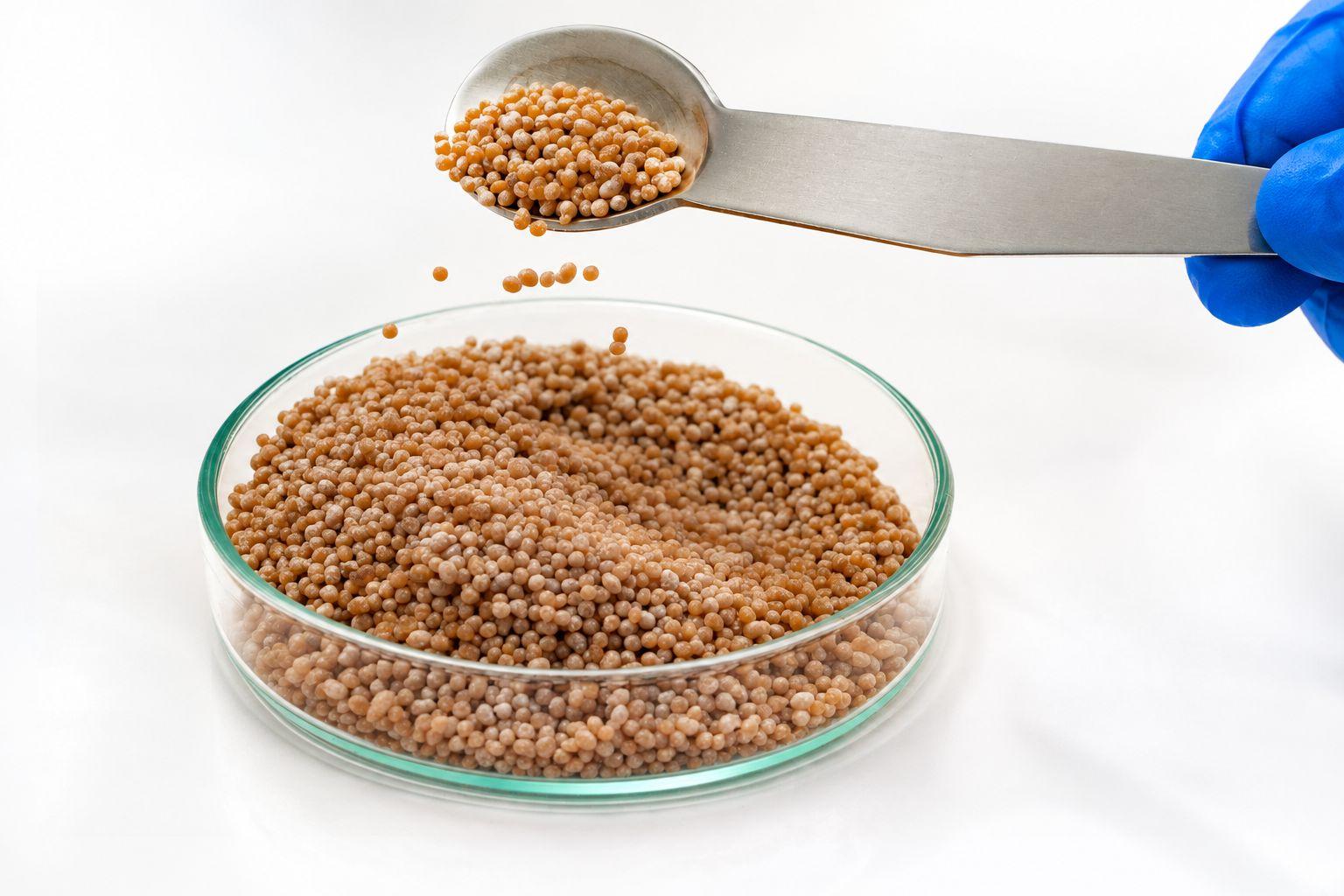 Pellets and granules developed at the Symbio VPL Facility